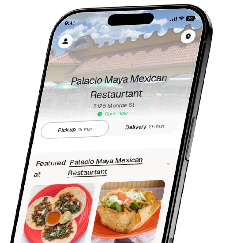 Palacio Maya Mexican Restaurtant app preview