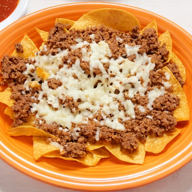 Beef Nachos.