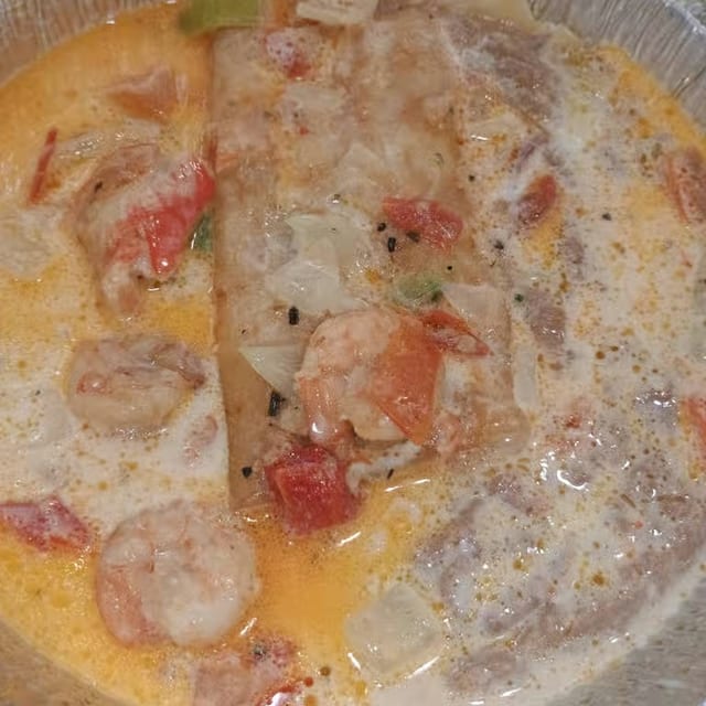 Seafood Chimichangas.