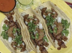 Tacos De Carne Asada.