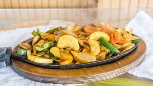 Veggie Fajitas.