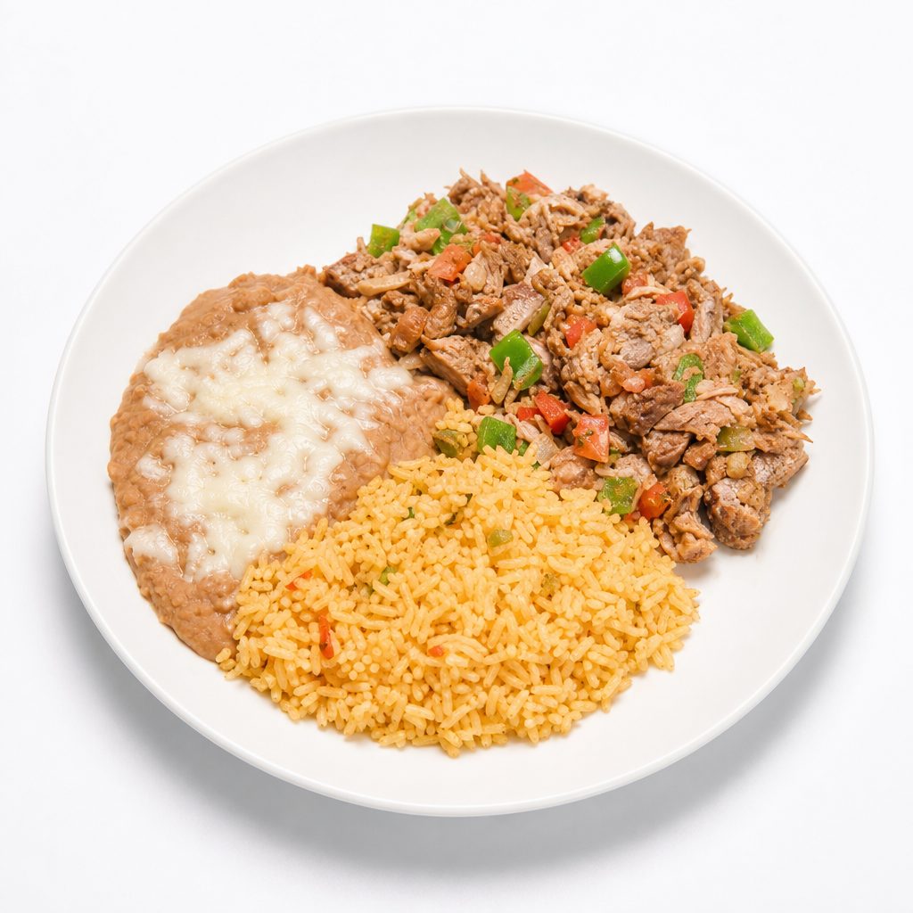 Carnitas A La Mexicana.