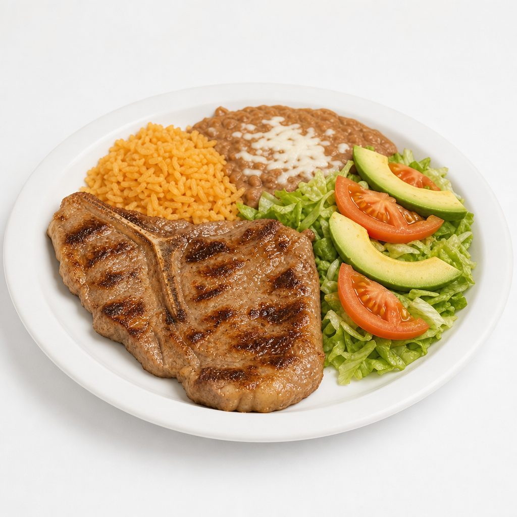 Steak a La Tampiquena.