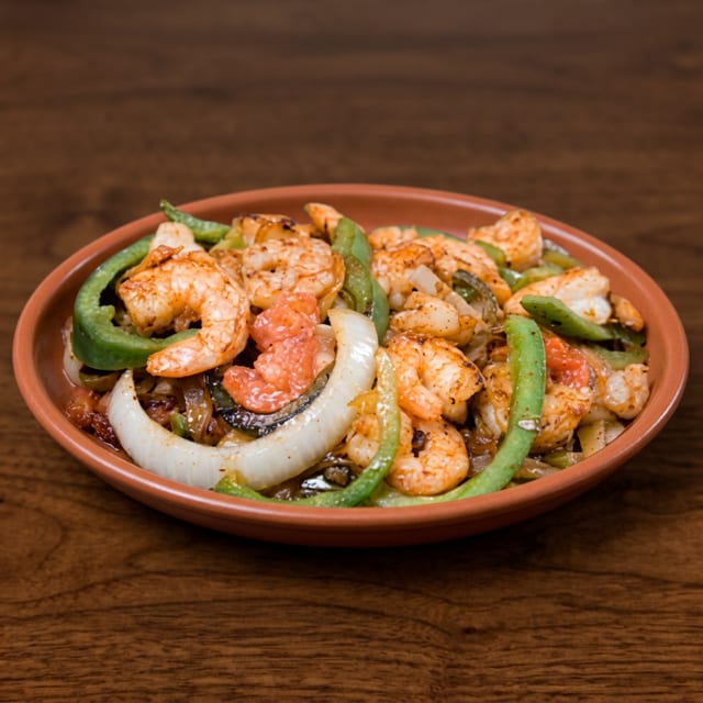 Shrimp Fajitas.