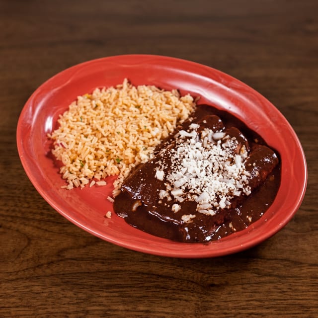 Enchiladas Poblanos.