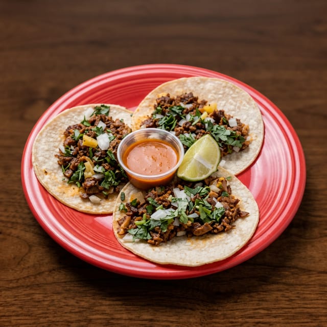 Tacos Al Pastor.
