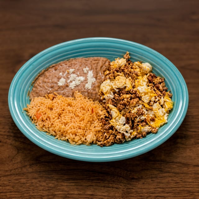 Huevos Con Chorizo.